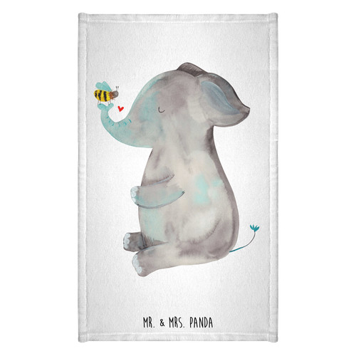 Handtuch elefant biene - handtuch,