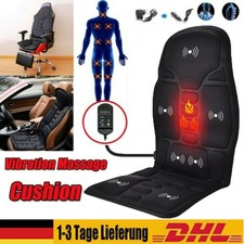 Rückenmassagegerät Massagesitzauflage, Shiatsu Massageauflage, mit Wärmefunktion