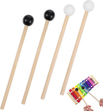 2 Paar Gummi Xylophon Mallet