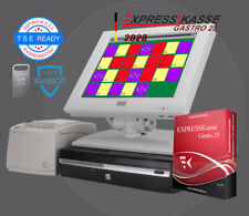 mit TSE ! TOUCH KASSENSYSTEM Gastronomie 25 Tische Schnellimbiss Bar Restaurant 