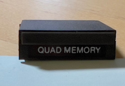 Hp41c quadmemory module - quadmemory,