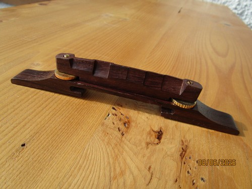 Archtop rosewood wooden bridge - rosewood,