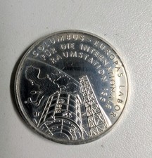 10 € Euro Münze Columbus