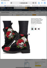 Gothic Stiefel Damen  Gr. 40