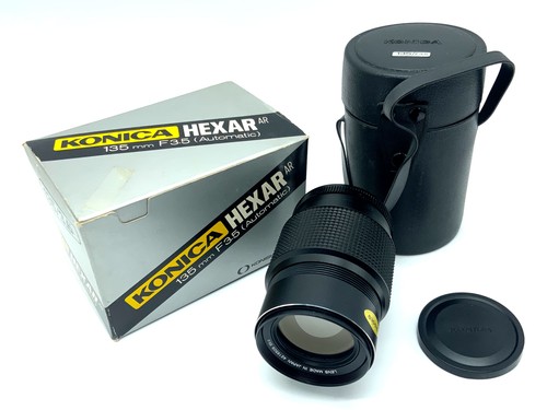 Konica hexanon ovp 135mm 5 - ovp, 1:3.5