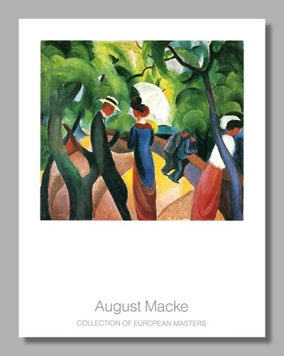 August macke promenade - macke, «promenade»
