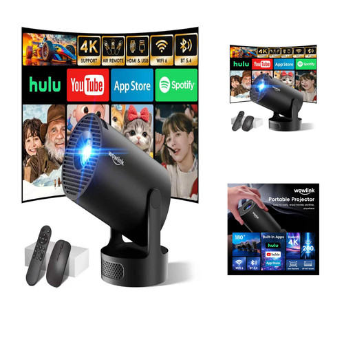 Tragbarer mini beamer w210 - beamer, 4k