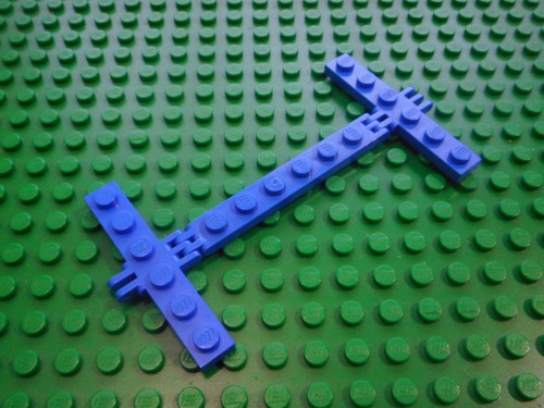 Lego 4507 4504 scharnier blau - scharnier,
