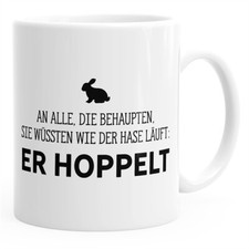 Kaffee-Tasse Spruch-Tasse an
