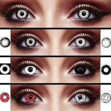 Farbige Kontaktlinsen ohne