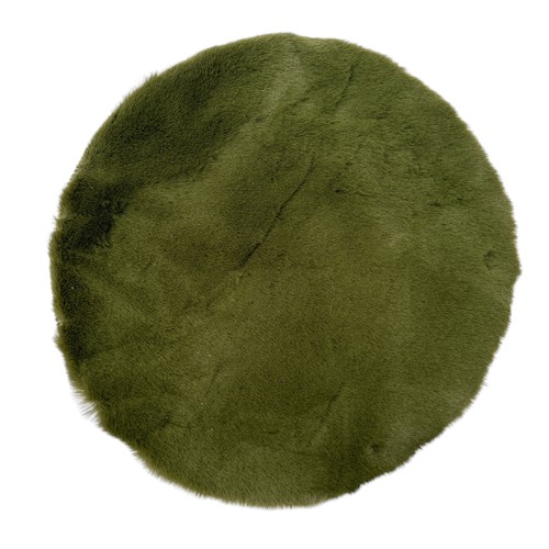 Deko fell teppich khaki ca - teppich, Ø