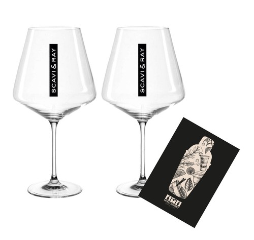 Scavi ray weingläser neu - &,