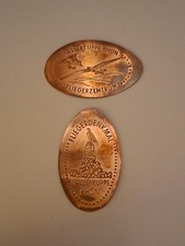 Quetschmünzen Hessen Gersfeld Wasserkuppe Röhn 2 Münzen A1
