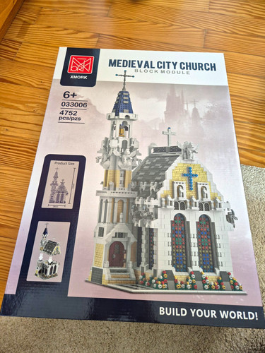 Mork medieval city - city, church