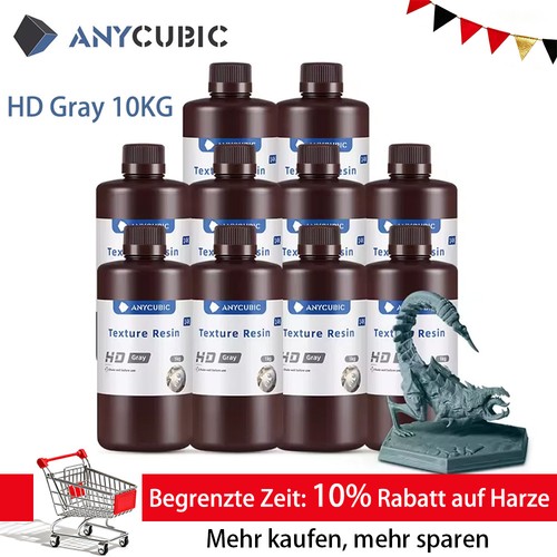 10kg anycubic gray 14k - anycubic, hd