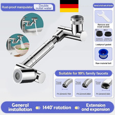 Drehbarer Wasserhahn Aufsatz