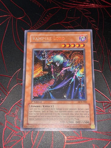 Vampire lord dcr 000 1st - vampire, dcr-000