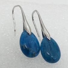 NATUR APATIT blau Ohrringe 925