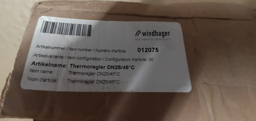 Windhager thermomischer dn25 - windhager,