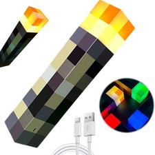 Minecraft Fackel Lampe / LED