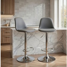 2er Set Design Barhocker Luneo