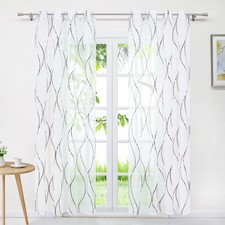Voile gardinen stores - voile,