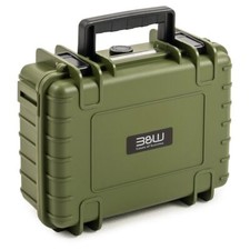 B&W Outdoor Case 1000 - Innenmaße: 25x17x9 cm - Schutzkoffer bronzegrün oliv