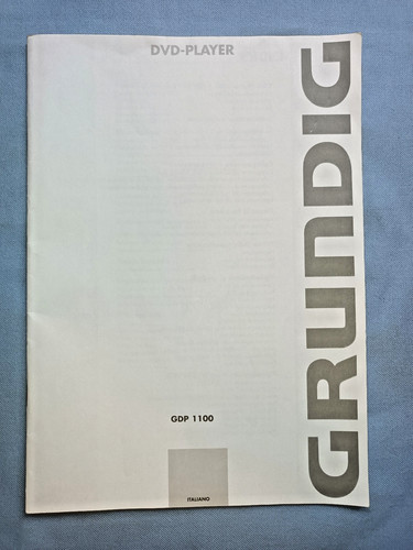 Grundig dvd player - player, gdp