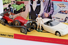 CORGI TOYS * GIFT SET 40  * THE AVENGERS * PEEL & STEED * LOTUS & BENTLEY * 1966