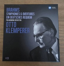 Symphonies & Overtures; Ein Deutsches Requiem Brahms, Klemperer  (CD, 2013)