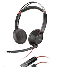 Poly Blackwire 5220 Stereo-Headset, schnurgebunden, Mikrofon mit NC