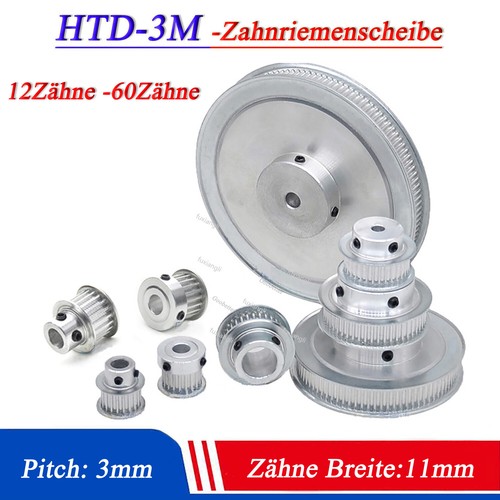 Htd 60zähne - htd-3m, 12-60zähne