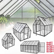 Alu Gewächshaus mit