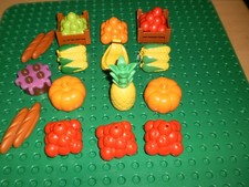 Lego Duplo Puppenhaus Kaufhaus   Zubehör 18 Teile Obst Gemüse.....