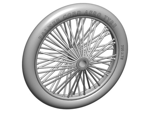 Palmer 700 spoked wheels - 85,
