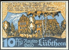 10 Pfennig  Lübtheen
