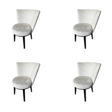 Jab Anstoetz 4er Set Stuhl Polo Dining Chair Swivel Bezug Stoff Toyo 1 1381 