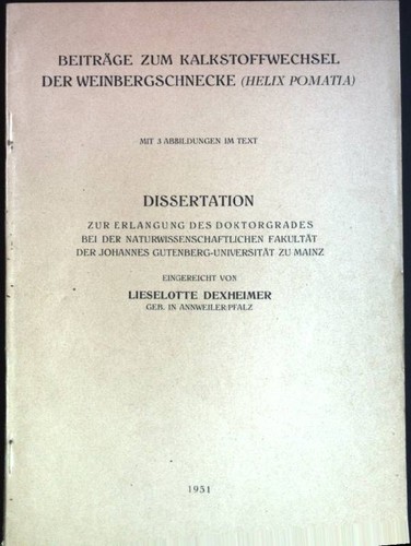Beiträge zum kalkstoffwechsel - beiträge,