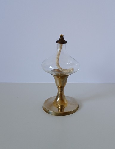 Kleine vintage öllampe - vintage,