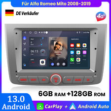 Für Alfa Romeo Mito 2008-2019 Carplay Android13 Autoradio GPS NAVI BT DAB 6+128G