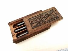 alte Handgewindebohrer zylinderisch DIN 352 R. Stock & Co M 5  in Holzdose