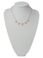 PURELEI Halskette Damen Gold Elegant Kette 44cm Metall Schmuck