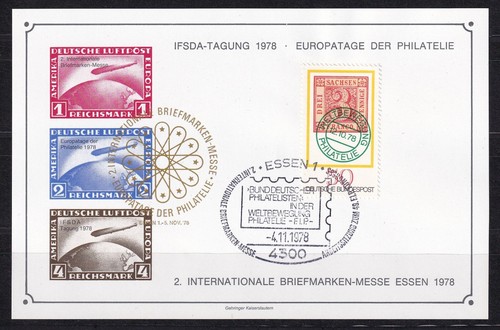 Deutsche luftpost zeppelin - deutsche,
