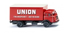 Wiking 1:87 - 042502 Koffer-Lkw (Henschel) Union Transport - Neu & OVP