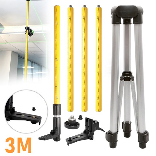 Laser teleskopstange mit - teleskopstange, 3m