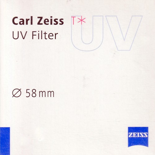 Zeiss filter 58mm - 58mm,