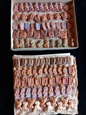 WHW Sternbilder 100 Stück original Winterhilfswerk Ton mit Anstecknadeln 