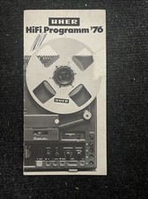UHER HIFI Programm 1976
