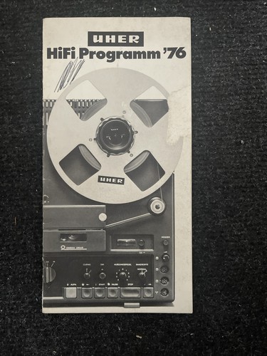 Uher hifi programm 1976 - hifi,
