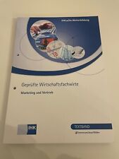 Geprüfte Wirtschaftsfachwirte Marketing und Vertrieb IHK Textband